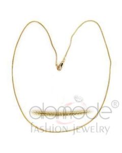 JCE525 Gold Brass Chain with No Stone