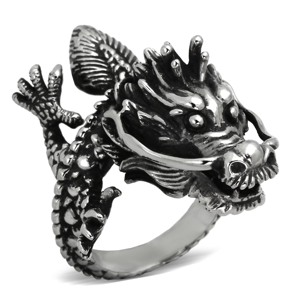 JCE1012 High polished (no plating) Stainless Steel Ring with No Stone