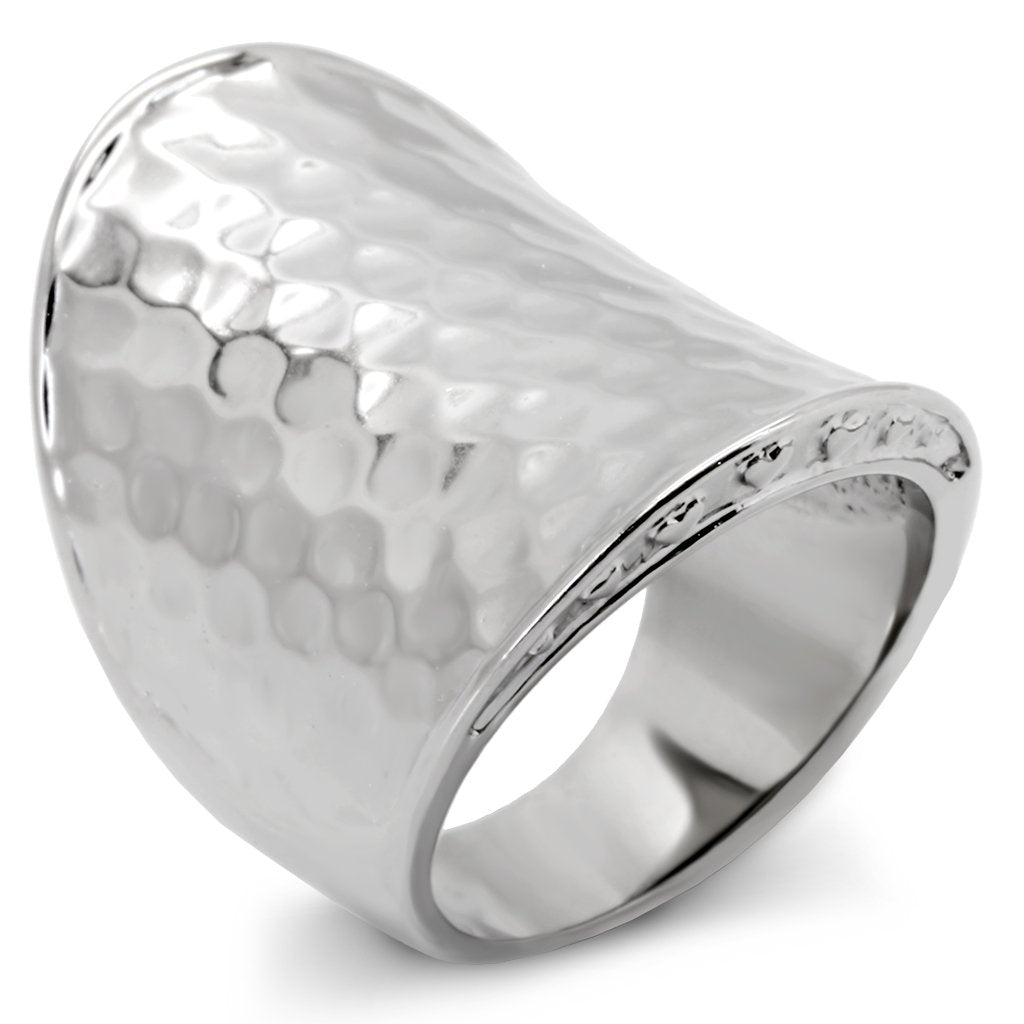 JCE140 High polished (no plating) Stainless Steel Ring with No Stone